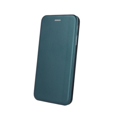 Elegance atverčiamas dėklas Samsung A12 (A125) / M12 (M127), tamsiai žalia