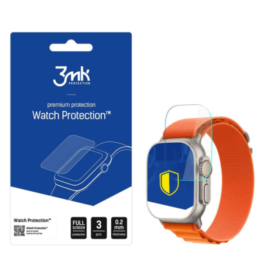 Apsauginė ekrano plėvelė 3mk Flexible Glass Samsung Watch 6 Classic 47mm, 3 vnt