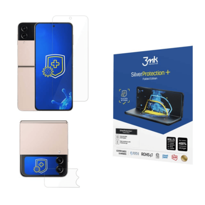 Apsauginė ekrano plėvelė 3mk Silver Protection+ Folded Edition Samsung F721 Z Flip4 5G