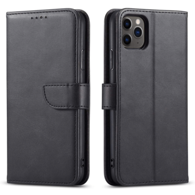 Atverčiamas dėklas Wallet Case Xiaomi Redmi 13C / Poco C65 / Poco M6 5G, juoda