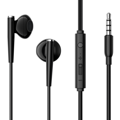 Laidinės ausinės Joyroom JR-EW04 3,5mm, juoda
