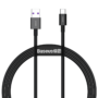 USB-A kabelis Baseus Superior Type-C 2.0m, juoda