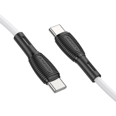USB-C kabelis Borofone BX86 Type-C 1.0m, balta