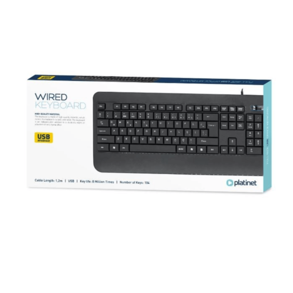 Laidinė klaviatūra OMEGA K110, juoda