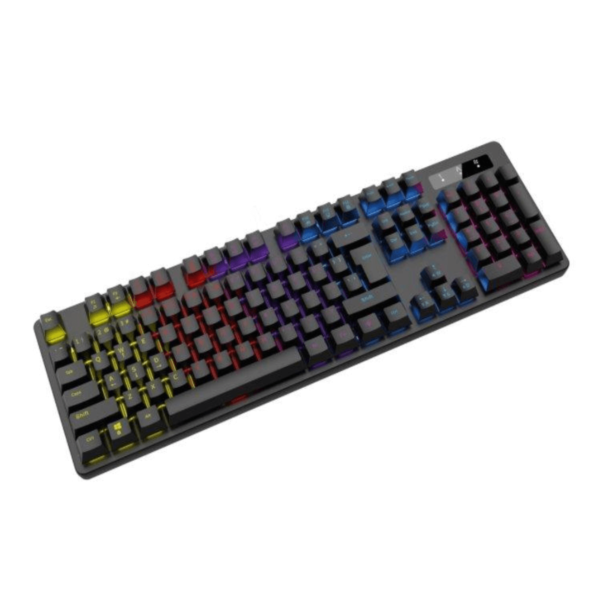 Laidinė klaviatūra VARR Gaming su RGB apšvietimu, juoda