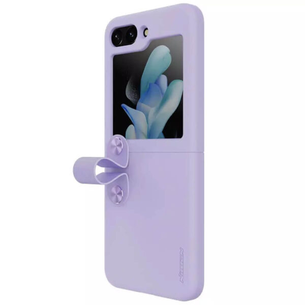 Dėklas Nillkin Flex Flip Samsung Z Flip5 5G (F731), violetinė