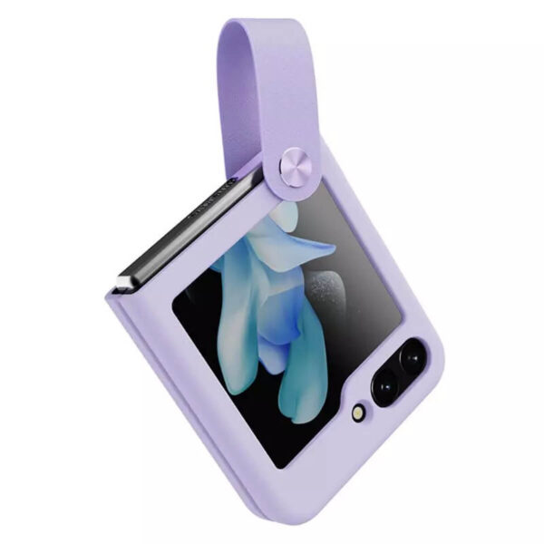 Dėklas Nillkin Flex Flip Samsung Z Flip5 5G (F731), violetinė