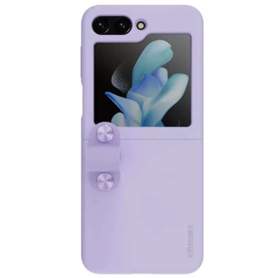 Dėklas Nillkin Flex Flip Samsung Z Flip5 5G (F731), violetinė