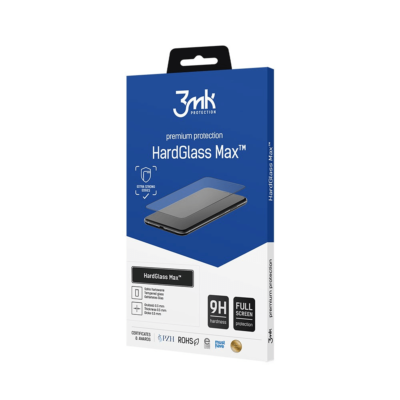 3mk Hard Glass Max pilno dengimo apsauginis ekrano stiklas Apple iPhone 16 Pro Max