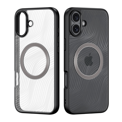 Dux Ducis Aimo Mag dėklas Apple iPhone 16 Pro Max, juoda